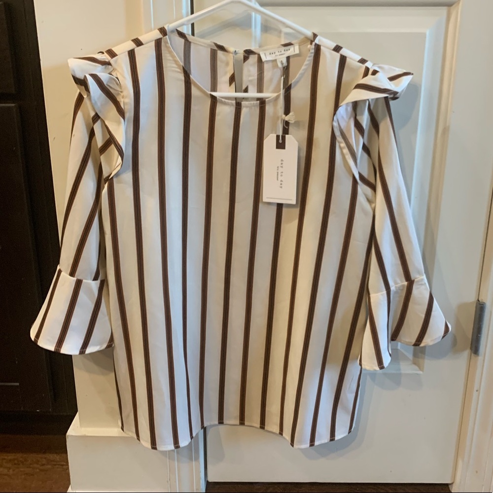Day to Day Blu Pepper Blouse